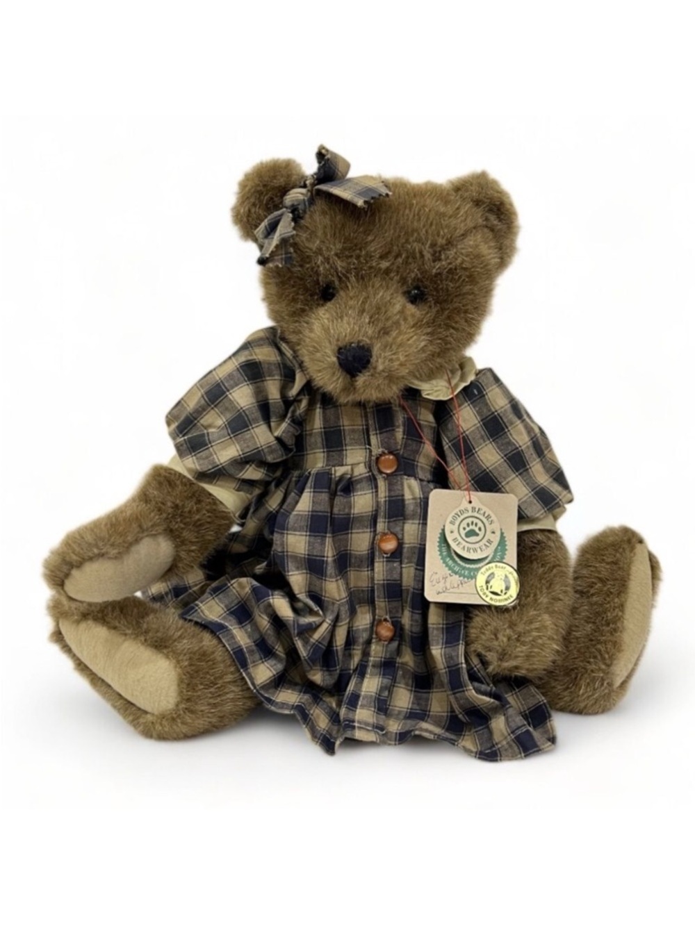 BOYDS BEARS Eugenia Toby Nominee Plush Bear Retired NWT